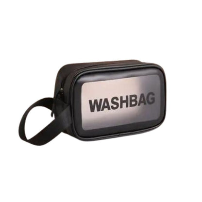 trousse toilette transparente avion