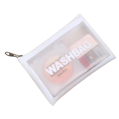 trousse voyage transparente