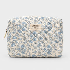 FLORISSE – Trousse de toilette fleurie matelassée