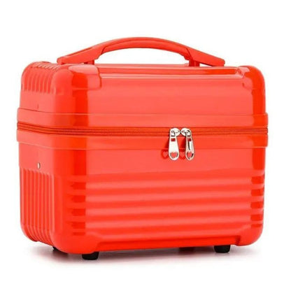 vanity case rigide rouge